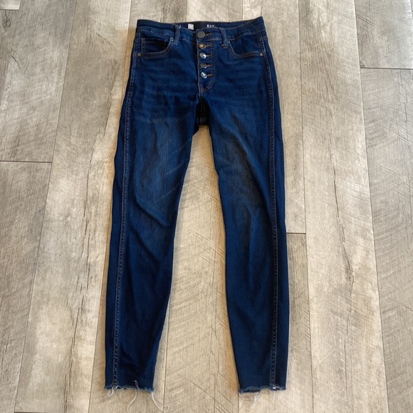 Connie High Rise Fab Ab Slim Fit Ankle Skinny (Giddy Wash) - Picture 2 of 3